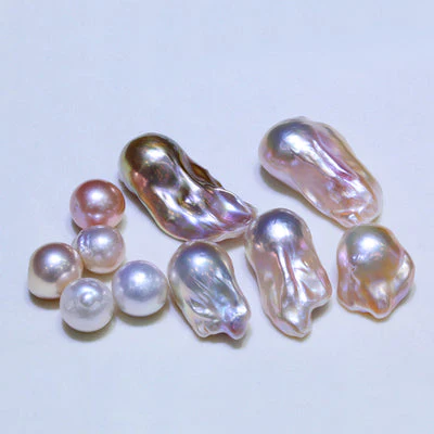 【Live】Twilight King (1 Clam Include 3 Baroque Pearls and 1 Edison Pearl)